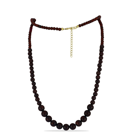 Colier din Argint 925 Placat cu Aur ( 1.03 grame ) cu Granat Barton 166.53 Carate