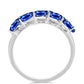Inel din Argint 925 ( 2.54 grame ) cu Safir Albastru Australian 2.11 Carate