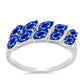Inel din Argint 925 ( 2.54 grame ) cu Safir Albastru Australian 2.11 Carate