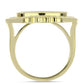 Inel din Argint 925 Placat cu Aur ( 8.64 grame ) cu Sidef 4.31 Carate
