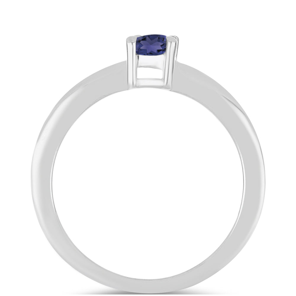 Inel din Argint 925 ( 2.26 grame ) cu Iolit 0.23 Carate 2 