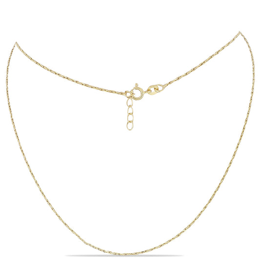 Lanț din Argint 925 Placat cu Aur ( 3.4 grame )