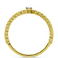 Inel din Argint 925 Placat cu Aur ( 3.02 grame ) cu Diamant Alb 0.02 Carate