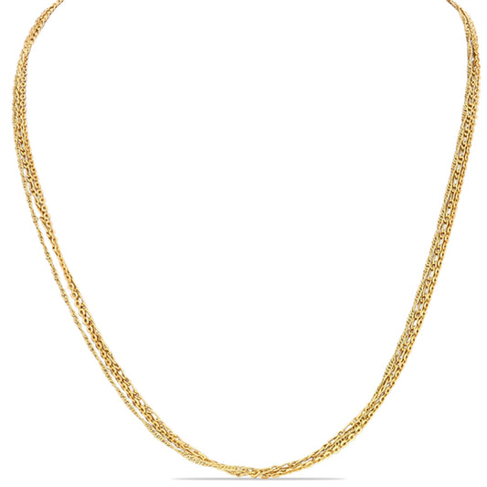 Set din Argint 925 Placat cu Aur ( 5.8 grame ) ( Colier )
