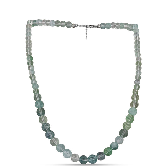 Colier din Argint 925 ( 1.03 grame ) cu Ametist Verde 175.18 Carate