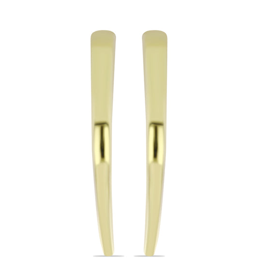 Cercei din Argint 925 Placat cu Aur ( 4.12 grame ) cu Rubin Malagasy și Topaz Alb 0.19 Carate