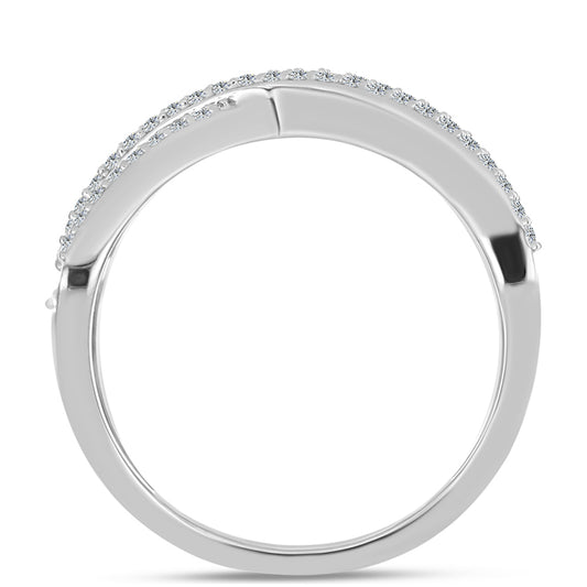 Inel din Argint 925 ( 4.8 grame ) cu Ametist Verde și Topaz Alb 1.22 Carate