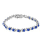 Brățară din Argint 925 ( 13.37 grame ) cu Safir Albastru Australian 7.33 Carate