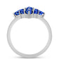 Inel din Argint 925 ( 3.5 grame ) cu Safir Albastru Australian 2.4 Carate