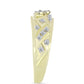 Inel din Argint 925 Placat cu Aur ( 4.26 grame ) cu Diamant Alb și Topaz Alb 0.19 Carate