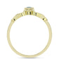 Inel din Argint 925 Placat cu Aur ( 1.76 grame ) cu Labradorit 0.2 Carate