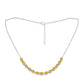 Colier din Argint 925 ( 5.93 grame ) cu Citrin Rio Golden 2.99 Carate