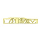 Cruce Pandantiv din Argint 925 Placat cu Aur ( 3.41 grame ) cu Diamant Alb 0.01 Carate