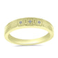 Inel din Argint 925 Placat cu Aur ( 2.55 grame ) cu Diamant Alb 0.02 Carate