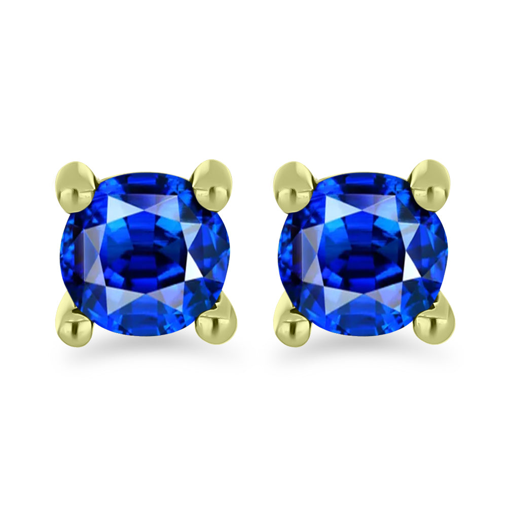 Set din Argint 925 Placat cu Aur ( 2.9 grame ) cu Diamant Alb și Rubin Malagasy 1.95 Carate ( Cercei ) 2 