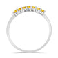 Inel din Argint 925 ( 1.13 grame ) cu Citrin Rio Golden 0.22 Carate