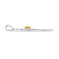 Cruce Pandantiv din Argint 925 ( 2.52 grame ) cu Citrin Rio Golden 0.41 Carate