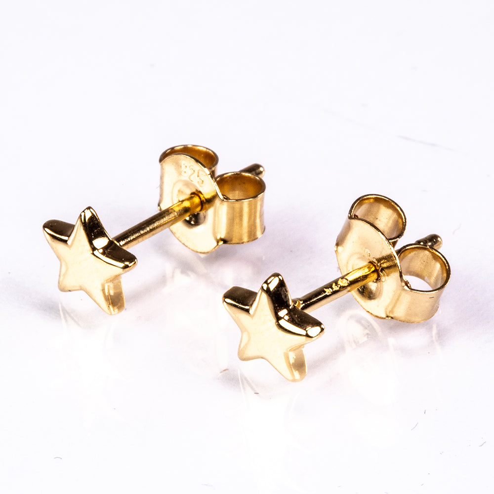 Cercei din Argint 925 Placat cu Aur ( 0.78 grame ) 1 