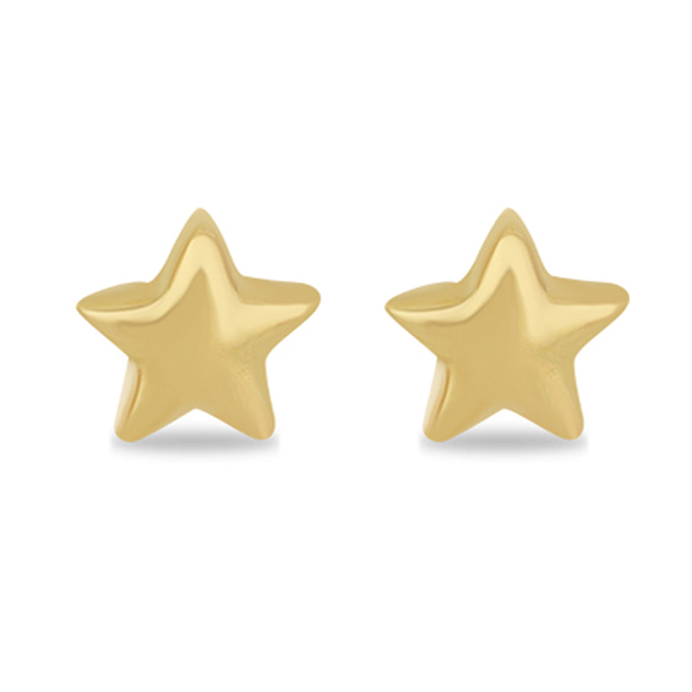 Cercei din Argint 925 Placat cu Aur ( 0.78 grame )