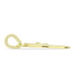 Pandantiv din Argint 925 Placat cu Aur ( 1.86 grame )