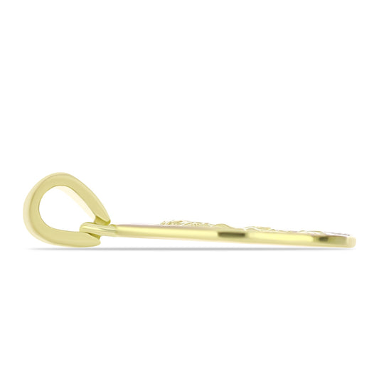 Pandantiv din Argint 925 Placat cu Aur de 2 tonuri ( 2.27 grame )