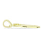 Pandantiv din Argint 925 Placat cu Aur ( 2.26 grame )