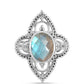 Inel din Argint 925 ( 4.62 grame ) cu Labradorit 2.35 Carate