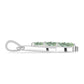 Pandantiv din Argint 925 ( 1.99 grame ) cu Ametist Verde 0.63 Carate
