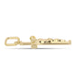Cruce Pandantiv din Aur de 14K ( 1.71 grame )
