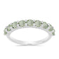 Inel din Argint 925 ( 1.98 grame ) cu Ametist Verde 0.9 Carate