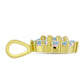 Pandantiv din Argint 925 Placat cu Aur ( 1.81 grame ) cu Opal Welo 1.22 Carate