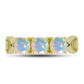 Inel din Argint 925 Placat cu Aur ( 2.86 grame ) cu Opal Welo 0.93 Carate