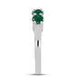 Inel din Argint 925 ( 2.73 grame ) cu Calcedon Verde 1.22 Carate