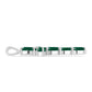 Cruce Pandantiv din Argint 925 ( 2.53 grame ) cu Calcedon Verde 2.49 Carate
