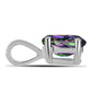 Set din Argint 925 ( 1.68 grame ) cu Topaz Mistic 2.12 Carate ( Cercei+Pandantiv )