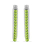Cercei din Argint 925 ( 7.5 grame ) cu Peridot Changbai 3.9 Carate