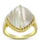 Inel din Argint 925 Placat cu Aur ( 4.25 grame ) cu Sidef 5.78 Carate