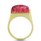 Inel din Argint 925 Placat cu Aur ( 5.25 grame ) cu Thulit 11.27 Carate