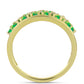Inel din Argint 925 Placat cu Aur ( 5.72 grame ) cu Opal Verde Etiopian Lega Dembi 1.26 Carate