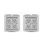 Cercei din Argint 925 ( 2.15 grame ) cu Diamant Alb 0.39 Carate