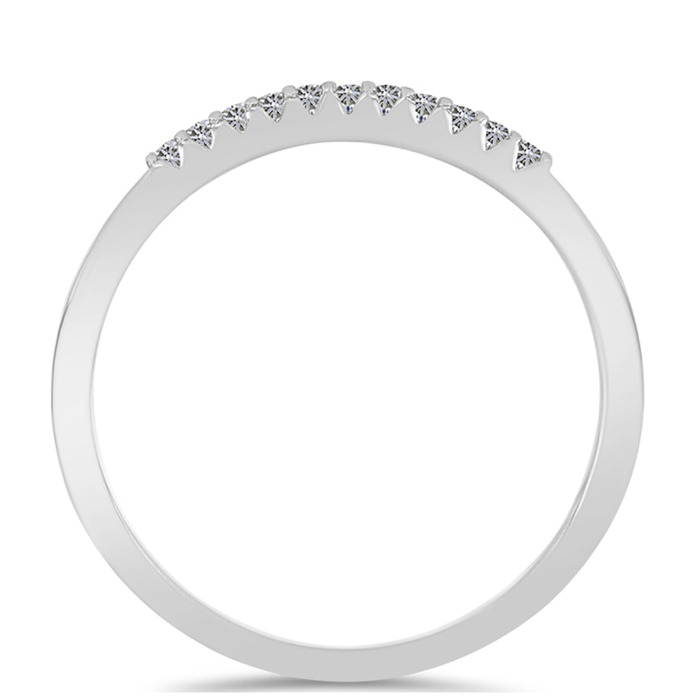 Inel din Argint 925 ( 1.34 grame ) cu Diamant Alb 0.08 Carate