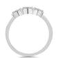 Inel din Argint 925 ( 2 grame ) cu Diamant Alb 0.31 Carate