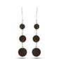 Cercei din Argint 925 ( 1.41 grame ) cu Drusy Auriu 26.18 Carate