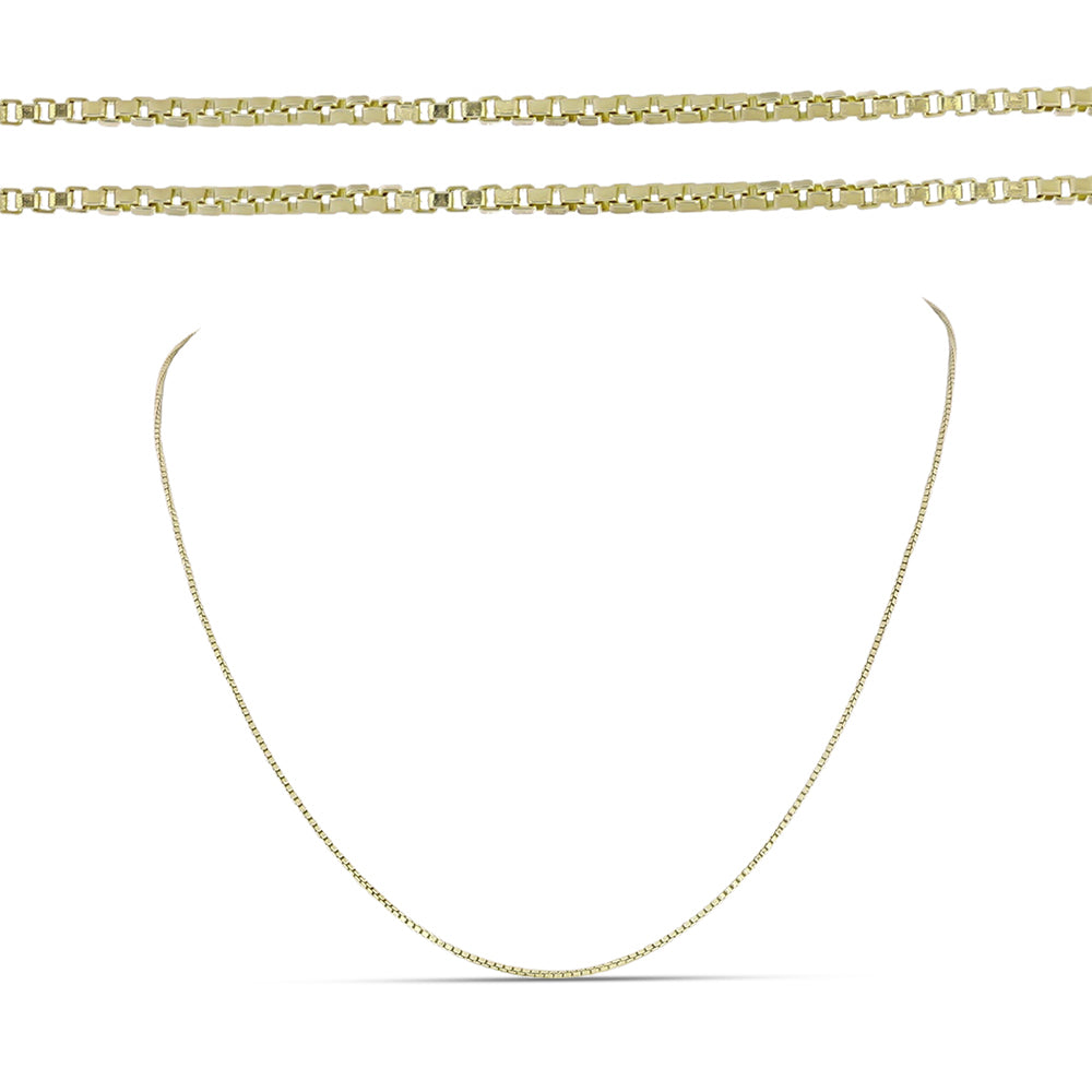 Colier din Argint 925 Placat cu Aur ( 3.11 grame )