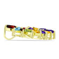 Pandantiv din Argint 925 Placat cu Aur ( 2.55 grame ) cu Granat Barton și Ametist Marocan 1.89 Carate