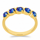 Inel din Argint 925 Placat cu Aur ( 1.8 grame ) cu Topaz Mistic 0.7 Carate
