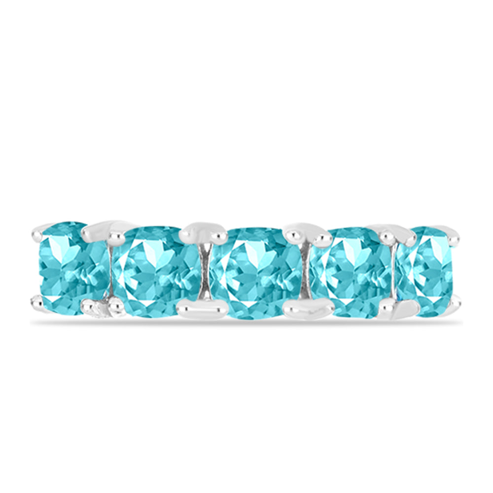 Inel din Argint 925 ( 1.99 grame ) cu Cuarț Paraiba 2.38 Carate 1 