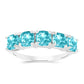 Inel din Argint 925 ( 1.99 grame ) cu Cuarț Paraiba 2.38 Carate
