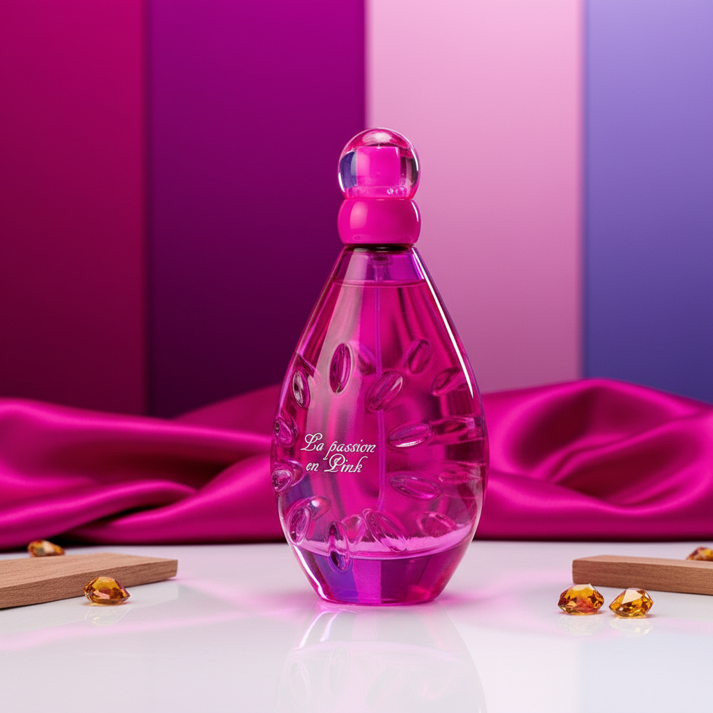 100 ml Parfum EDP LA PASSION EN PINK Parfum cu Arome Florale - Fructate pentru Femei 5 