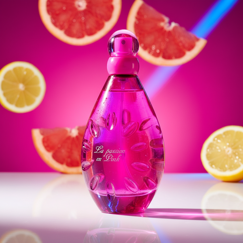 100 ml Parfum EDP LA PASSION EN PINK Parfum cu Arome Florale - Fructate pentru Femei 9 